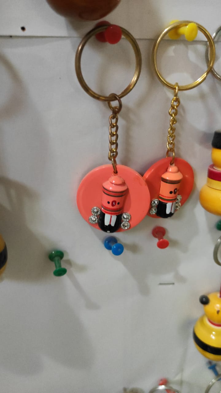 Etikoppaka balaji key chain
