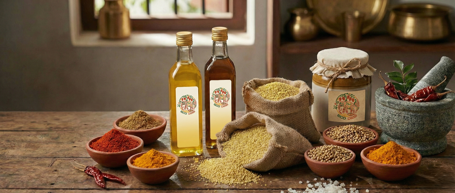 The Kitchen (For Spices,Oils, Pulses,Pickles) - Ahara