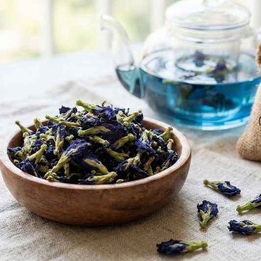Natural Butterfly Pea Flower For Tea, Skin Care & Hair Health (30 grams)