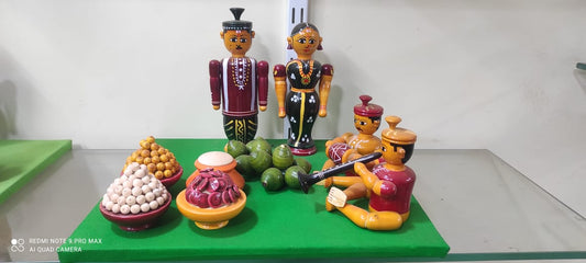 Etikoppaka marriage set