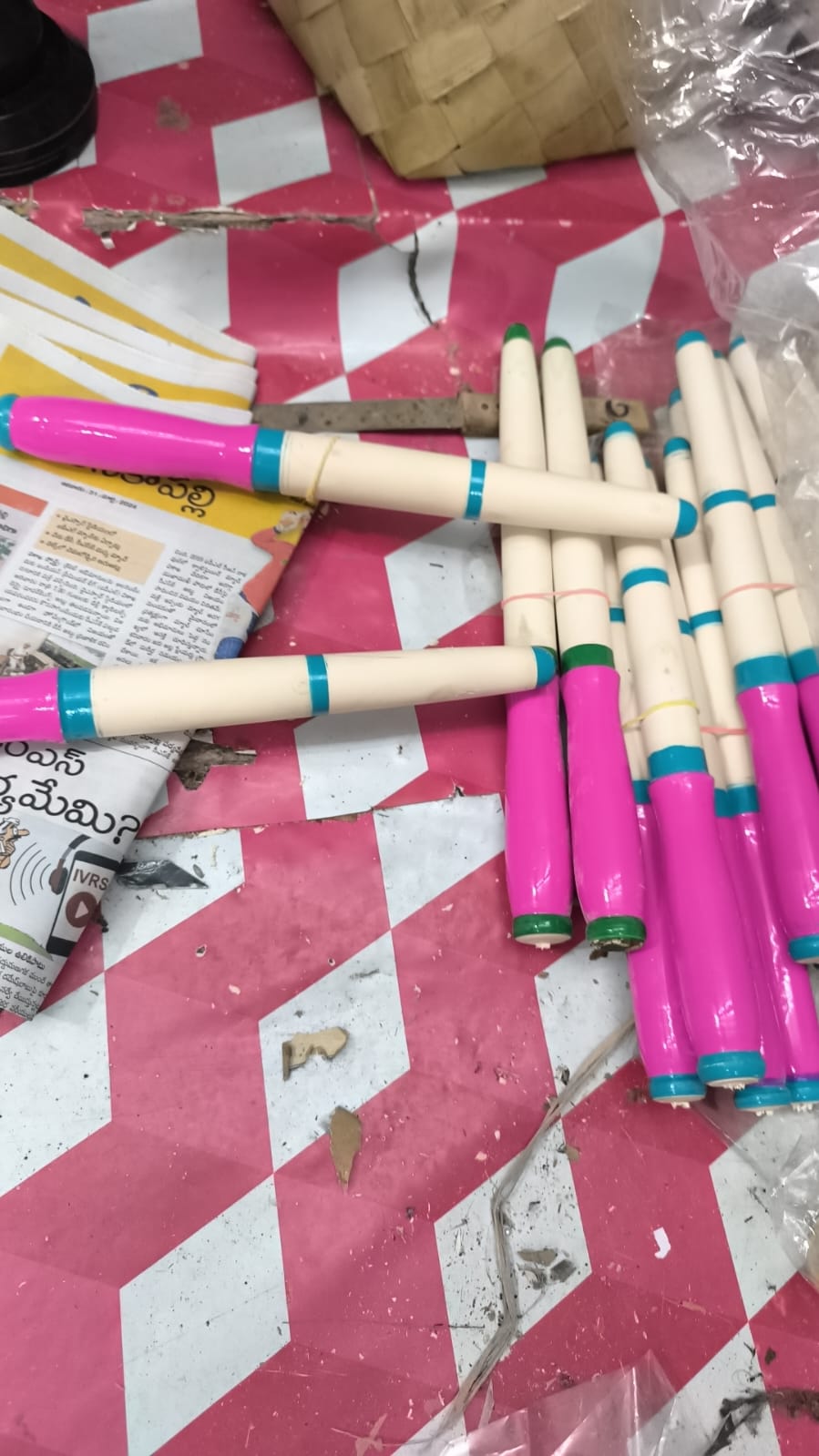Etikoppaka koaltam sticks