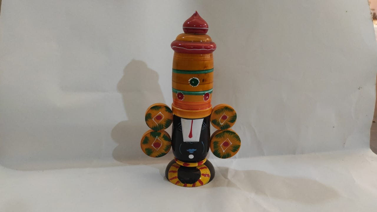 Etikoppaka lord balaji face