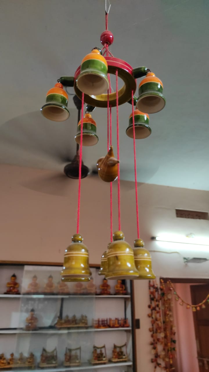 Etikoppaka ceiling decoration bell