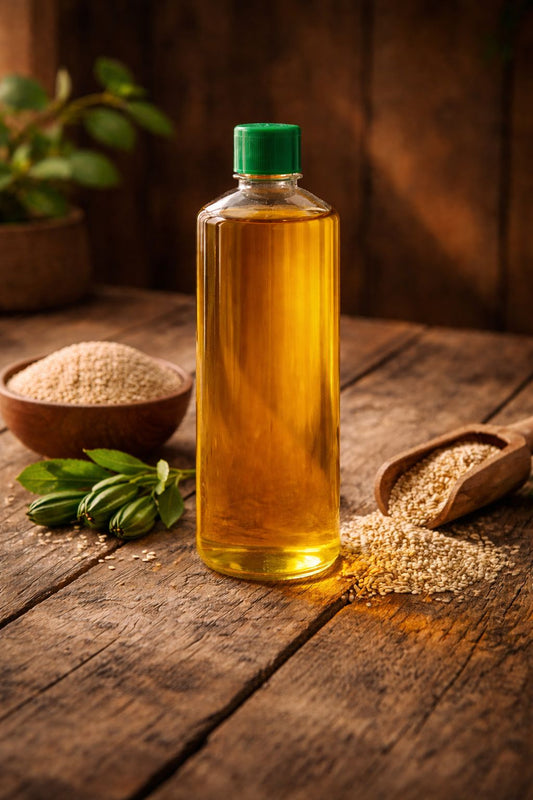 Sesame oil (Wood Pressed / Cold Pressed Nuvvula Nune)