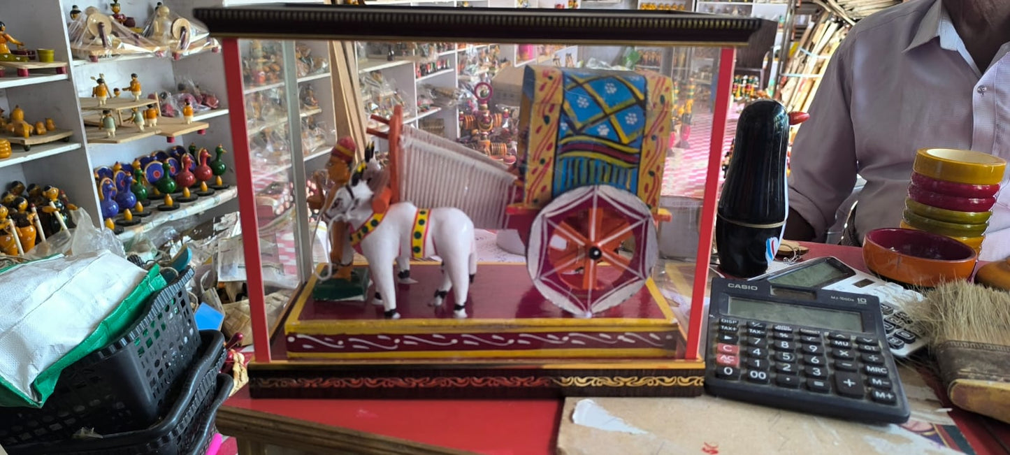 Etikoppaka horse vehicle